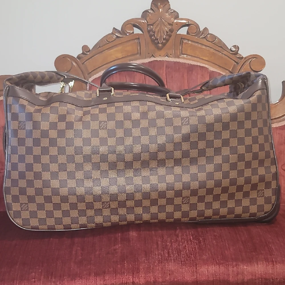 Louis Vuitton Rolling Duffle Convertible Bag in Brown - Picture 6 of 16